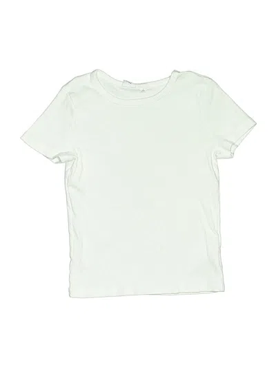 Pre-owned Gap Kids' Short Sleeve T-shirt In White