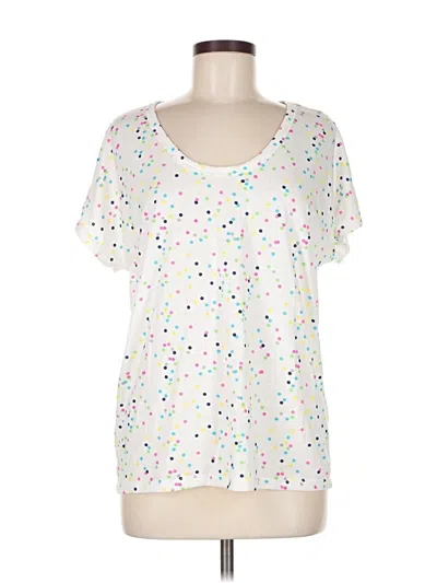 Pre-owned Gap Short Sleeve T-shirt In White