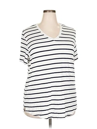 Pre-owned Gap Short Sleeve T-shirt In White