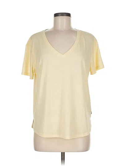 Pre-owned Gap Short Sleeve T-shirt In Yellow