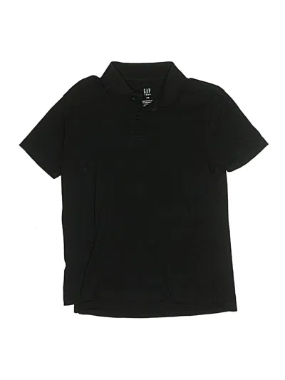 Pre-owned Gap Kids' Short Sleeve Top Black Tops