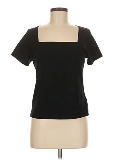 Pre-owned Gap Short Sleeve T-shirt In Black