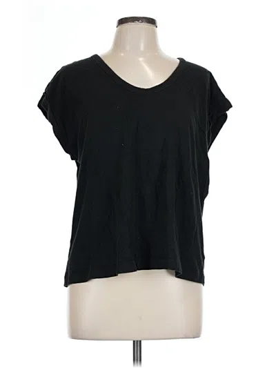 Pre-owned Gap Short Sleeve T-shirt In Black