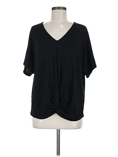 Pre-owned Gap Short Sleeve T-shirt In Black