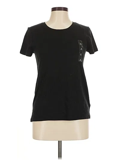 Pre-owned Gap Short Sleeve T-shirt In Black