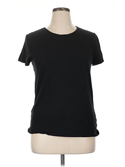Pre-owned Gap Short Sleeve T-shirt In Black