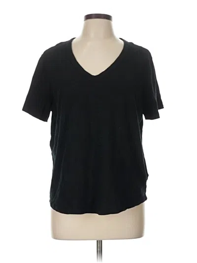 Pre-owned Gap Short Sleeve T-shirt In Black