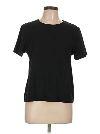 Pre-owned Gap Short Sleeve T-shirt In Black