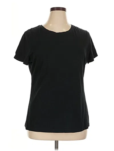 Pre-owned Gap Short Sleeve T-shirt In Black