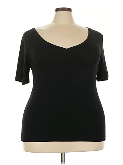 Pre-owned Gap Short Sleeve T-shirt In Black