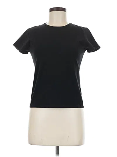 Pre-owned Gap Short Sleeve T-shirt In Black