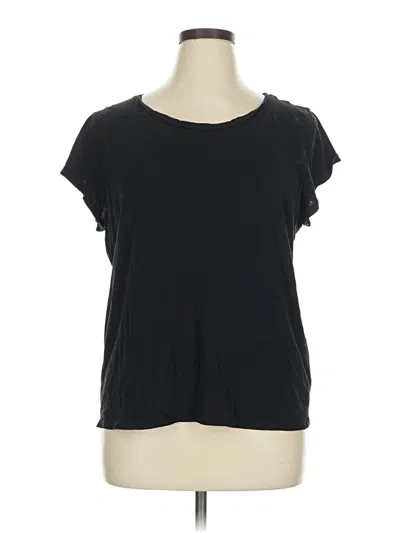 Pre-owned Gap Short Sleeve T-shirt In Black