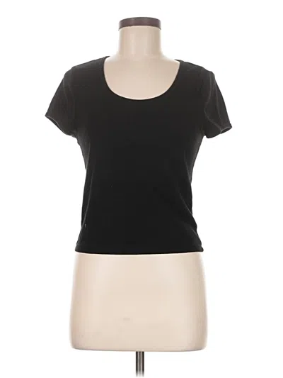 Pre-owned Gap Short Sleeve T-shirt In Black