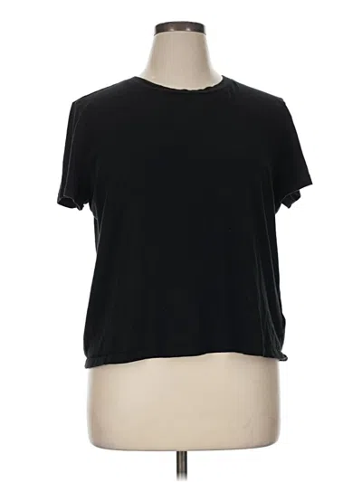 Pre-owned Gap Short Sleeve T-shirt In Black