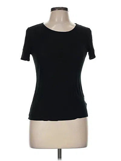 Pre-owned Gap Short Sleeve T-shirt In Black