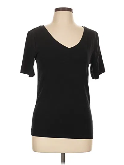 Pre-owned Gap Short Sleeve T-shirt In Black