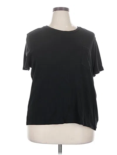 Pre-owned Gap Short Sleeve T-shirt In Black
