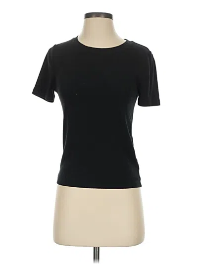 Pre-owned Gap Short Sleeve T-shirt In Black