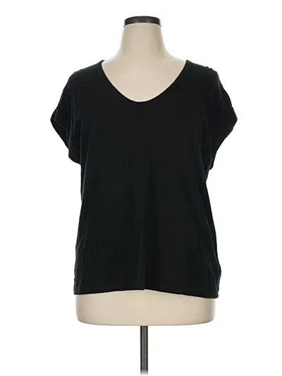 Pre-owned Gap Short Sleeve T-shirt In Black
