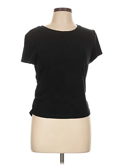 Pre-owned Gap Short Sleeve T-shirt In Black