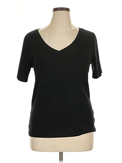 Pre-owned Gap Short Sleeve T-shirt In Black