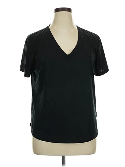 Pre-owned Gap Short Sleeve T-shirt In Black