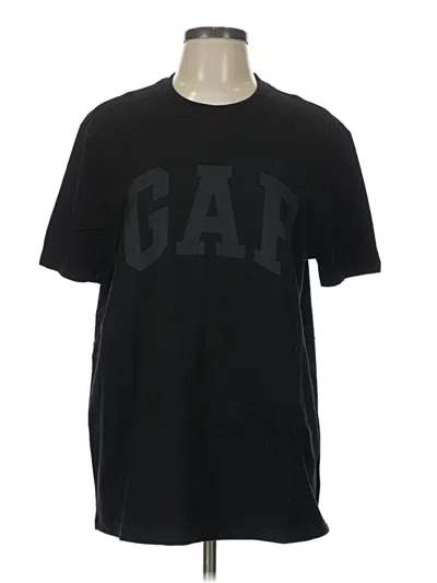 Gap Short Sleeve T-shirt In Black