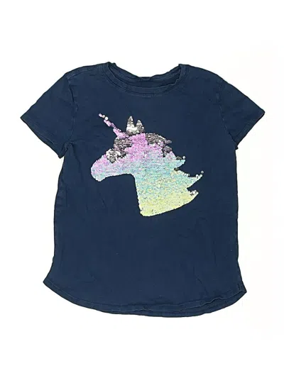 Pre-owned Gap Kids' Short Sleeve T-shirt In Blue