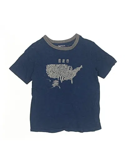 Pre-owned Gap Kids' Short Sleeve T-shirt In Blue