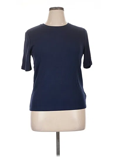 Pre-owned Gap Short Sleeve T-shirt In Blue