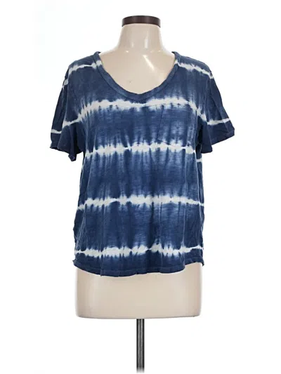 Pre-owned Gap Short Sleeve T-shirt In Blue