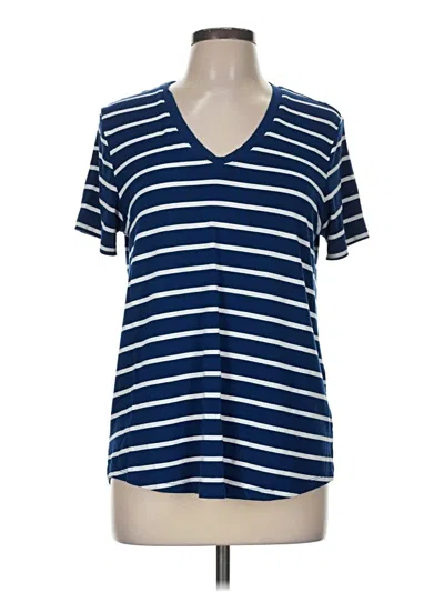 Pre-owned Gap Short Sleeve T-shirt In Blue