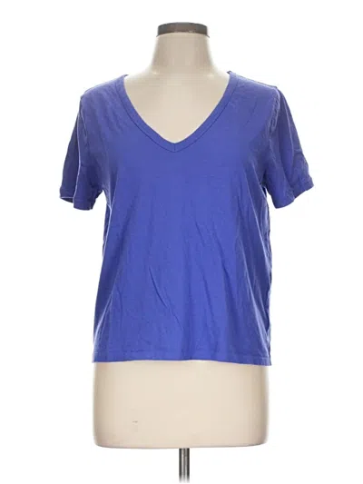 Pre-owned Gap Short Sleeve T-shirt In Blue
