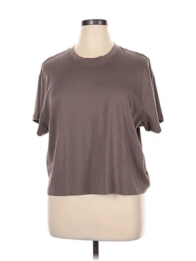 Pre-owned Gap Short Sleeve T-shirt In Brown