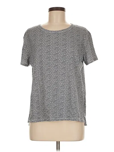 Pre-owned Gap Short Sleeve T-shirt In Gray