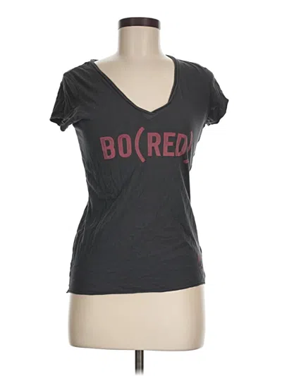 Pre-owned Gap Short Sleeve T-shirt In Gray