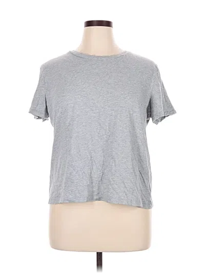 Pre-owned Gap Short Sleeve T-shirt In Gray