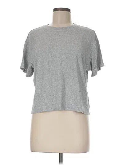 Pre-owned Gap Short Sleeve T-shirt In Gray