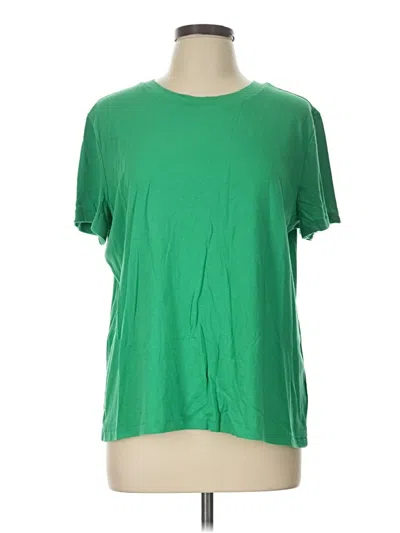 Pre-owned Gap Short Sleeve T-shirt In Green