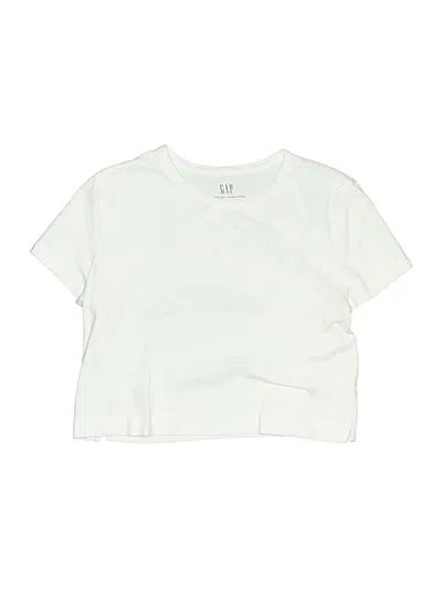 Pre-owned Gap Kids' Short Sleeve T-shirt In Ivory