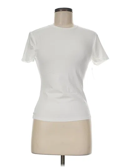 Pre-owned Gap Short Sleeve T-shirt In Ivory