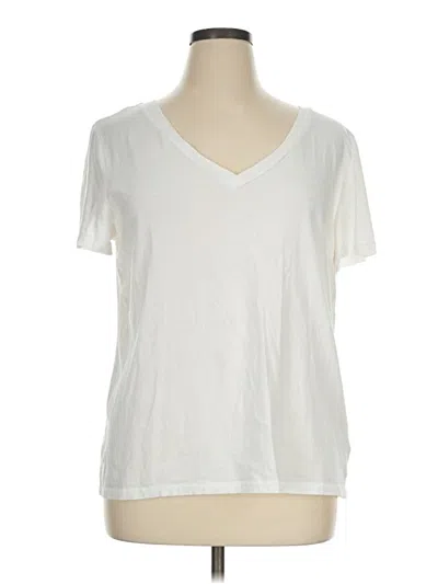 Pre-owned Gap Short Sleeve T-shirt In Ivory
