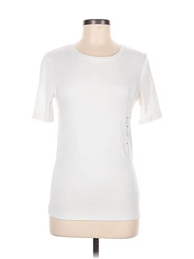 Pre-owned Gap Short Sleeve T-shirt In Ivory