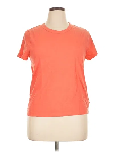 Pre-owned Gap Short Sleeve T-shirt In Orange