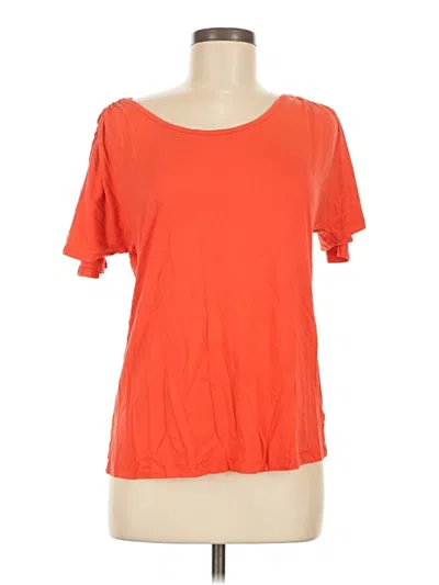 Pre-owned Gap Short Sleeve T-shirt In Orange