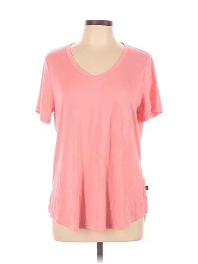 Pre-owned Gap Short Sleeve T-shirt In Pink