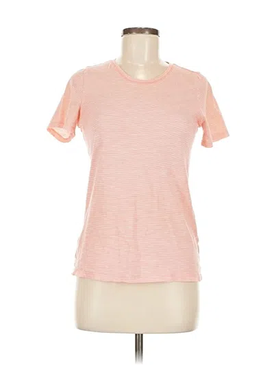 Pre-owned Gap Short Sleeve T-shirt In Pink