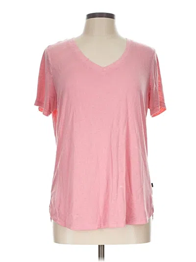 Pre-owned Gap Short Sleeve T-shirt In Pink