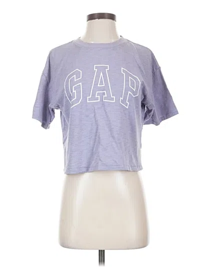 Pre-owned Gap Short Sleeve T-shirt In Purple