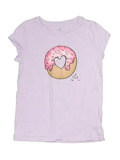 Pre-owned Gap Kids' Short Sleeve T-shirt In Purple